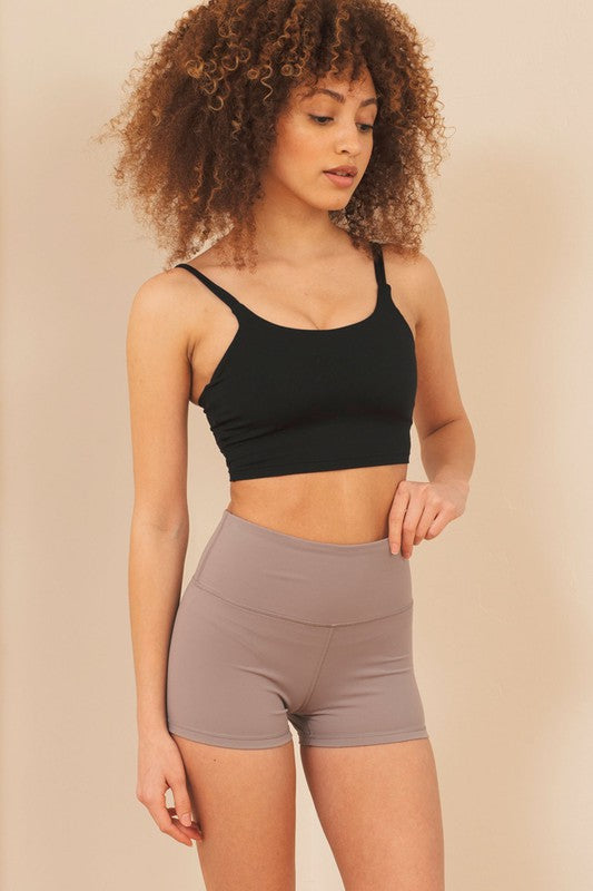 ALAMAE APPAREL - Naomi Brushed Nylon Training Short | Available in 5 Colors